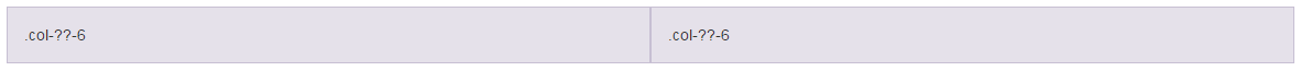 Two Columns Grid